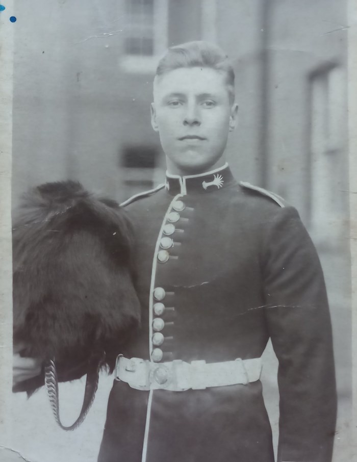 David Thomas Wales, 1st btn Welsh Guards 