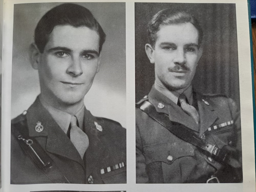 My Father Lt R (Dick) Holman MC and Uncle Maj J Holman MC